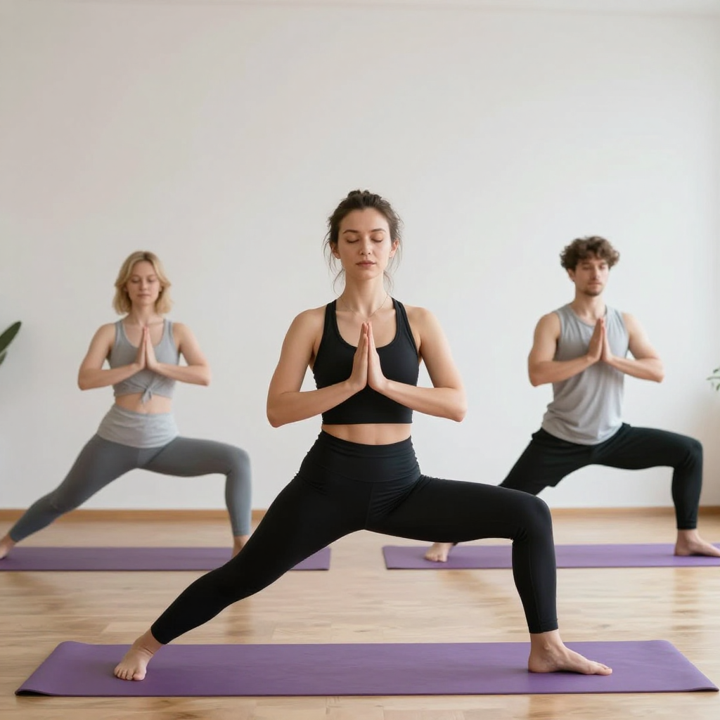 Kuvitus kolmihenkisestä tiimistä